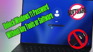 Reset Forgotten Windows 11 Password | No Software, No USB Needed