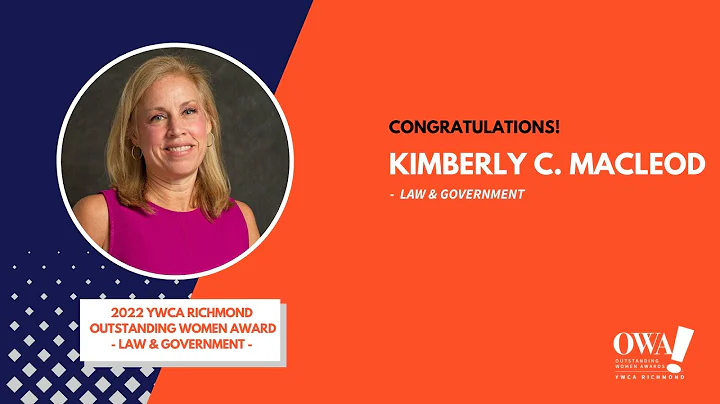 Kimberly C. MacLeod: YWCA Richmond's 2022 OWA Hono...