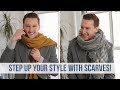 Fashionable Ways to Style 5 Different Scarves this Fall Season | Men’s Fashion