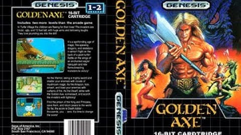 Golden Axe (Sega Genesis) - Full Gameplay (Ax-Battler) (MAME PC Emulator)
