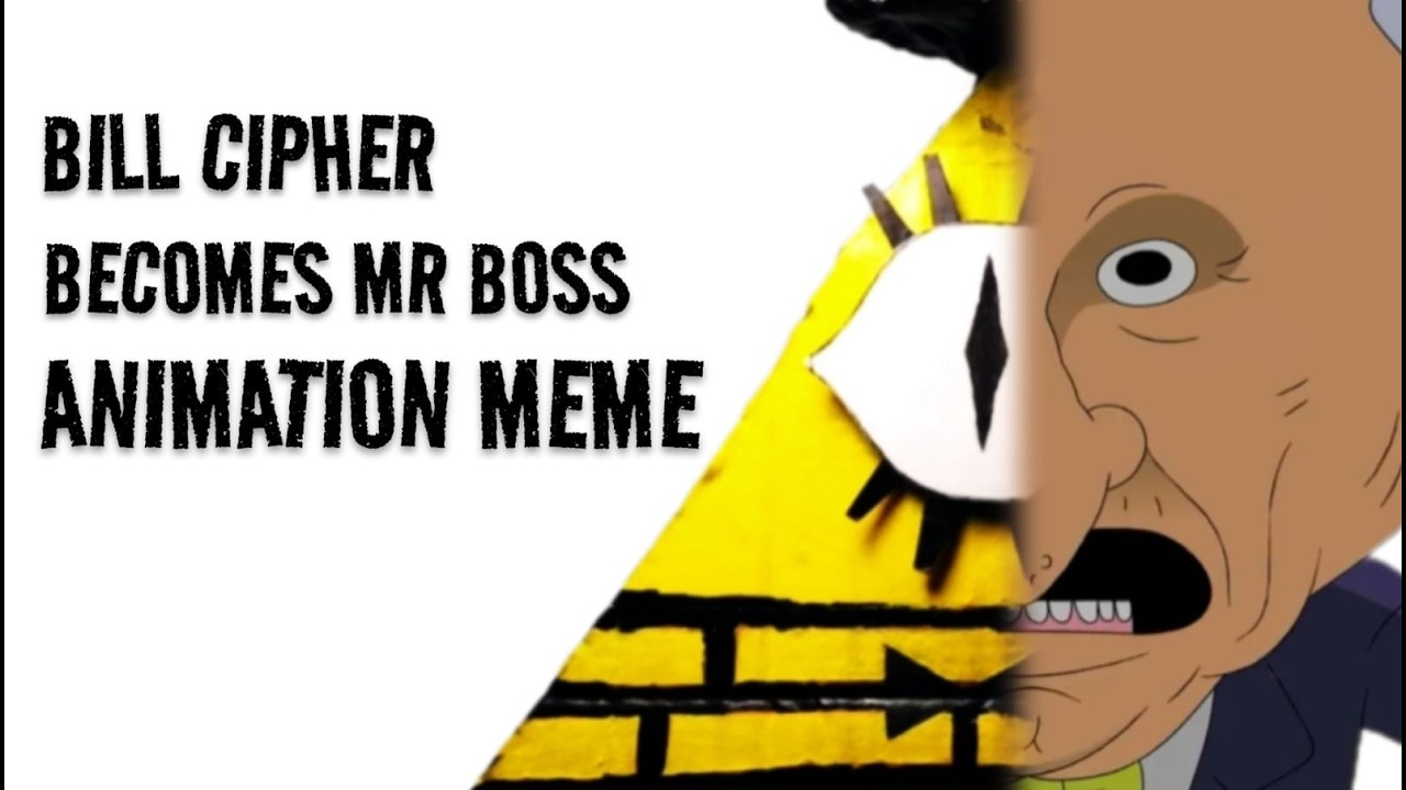 Друзья улыбаются, но это же Билл Шифр ​​| Анимированный мем