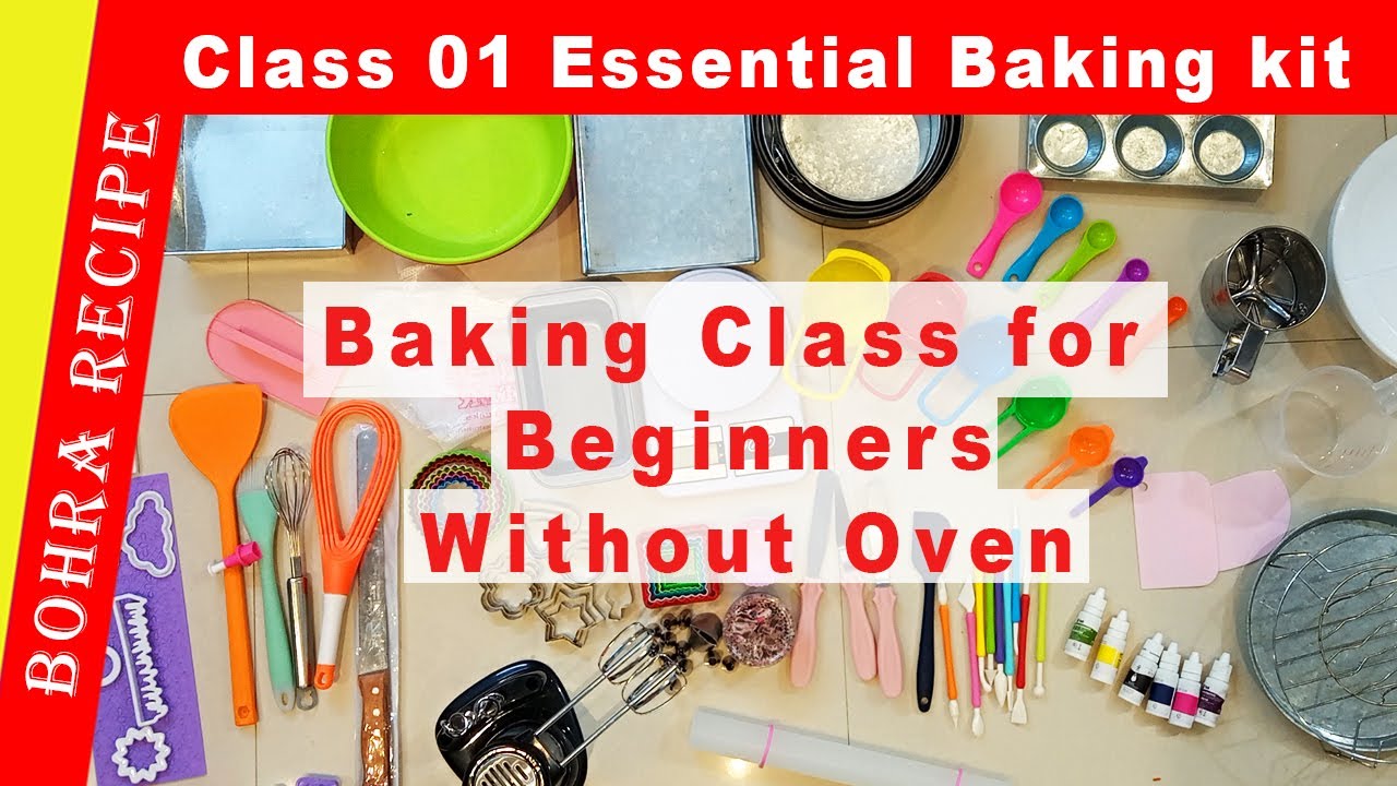 Essential Baking Equipment – Theory Lesson 1 – Caroline's Easy Baking  Lessons