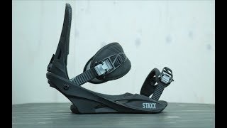 Inwoner ondersteboven Vergevingsgezind 2019 Nitro Staxx Snowboard Binding Review - YouTube