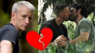 Anderson Cooper's gay boyfriend cheats in Central Park