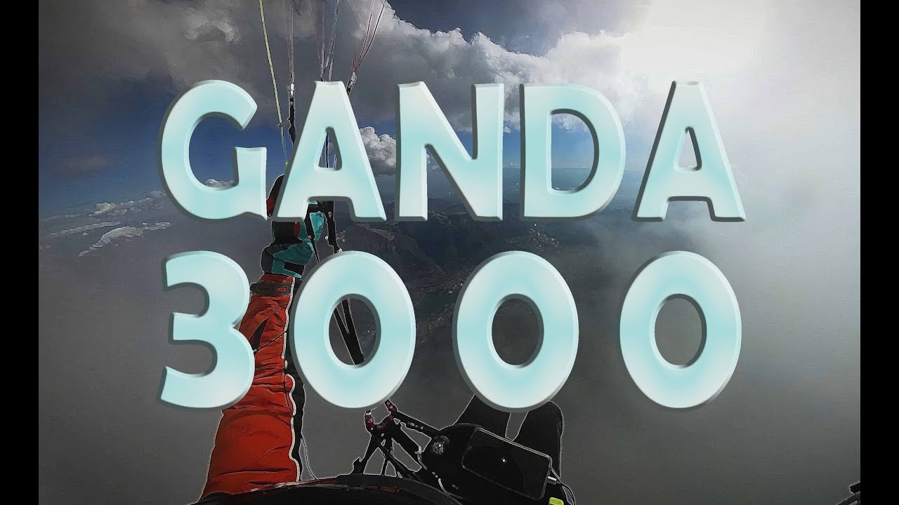 GANDA  3000 SOGNARE AD OCCHI APERTI -PARAPENDIO-