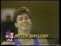 Olympics   1984   L A Games Special   Mens Gymnastics Mens Rings Final   USA Mitch Gaylord   With Ji