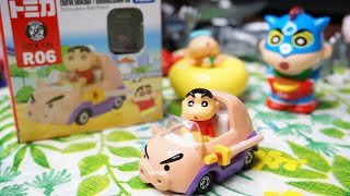 クレヨンしんちゃん ドリームトミカライドオン ぶりぶりざえもんカー紹介 tomica