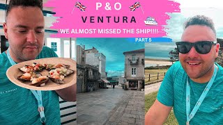 WE ALMOST MISSED THE SHIP! | Vigo & Metropolis Bar | P&O VENTURA VLOG screenshot 1