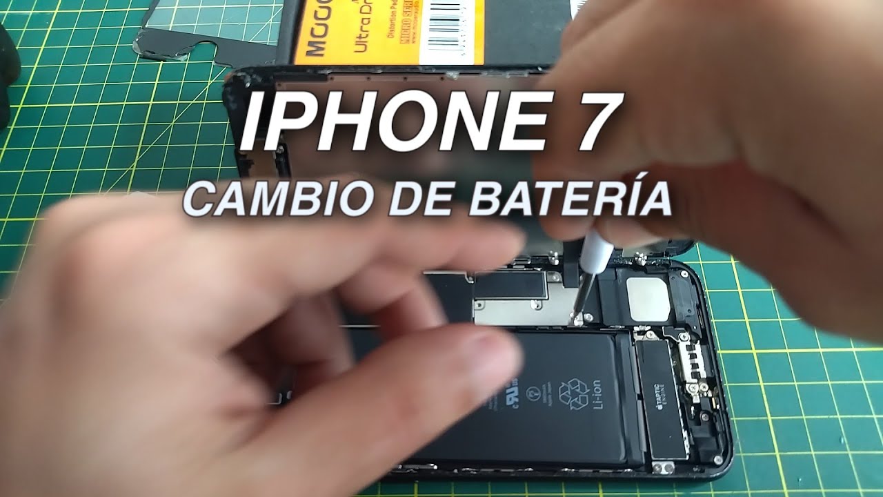 Cambiar batería iPhone 7