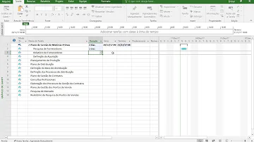 Como criar uma subtarefa no Project?