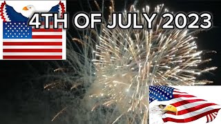 🎇Saint Cloud, Florida Fourth of July Fireworks Show 2023🇺🇸🥰🇺🇸🎉