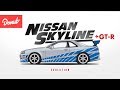 Evolution of the Nissan Skyline [ + GT-R ] | Donut Media