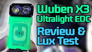 The smartest, most versatile flashlight EVER  Wuben X3 Owl Review and Test