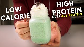 I Made THE BEST Shamrock Shake Recipe For Weight Loss