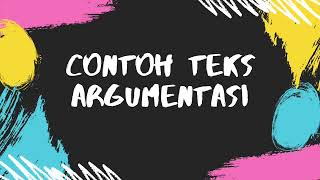 media pembelajaran teks argumentasi