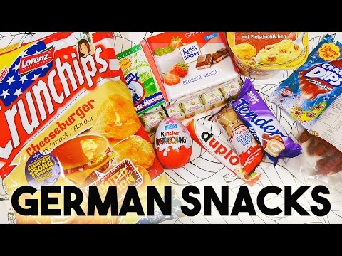 Trying German Snacks!【絶品揃い】ドイツのお菓子はこんなにも美味しかった！