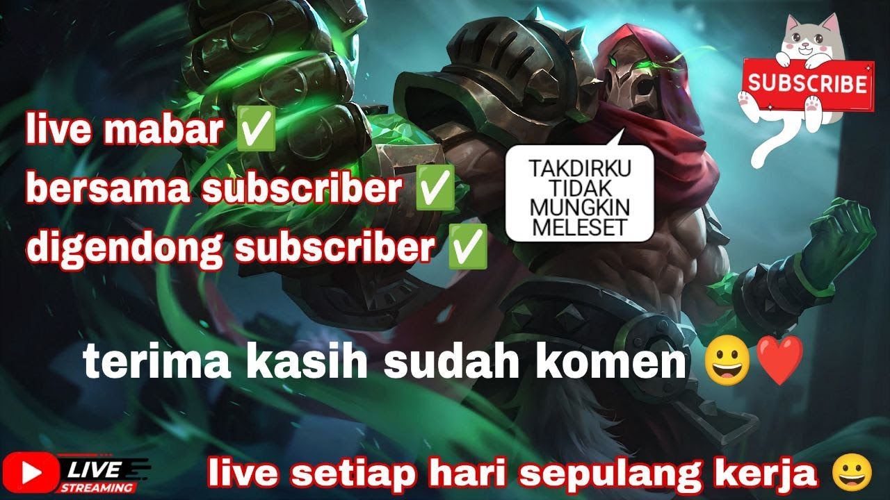 live ke 098 MAIN AKUN KECIL !!!