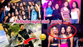 One Night Clubbing With Girls 😁| THE PARK HOTTER (ROXY) | #clubbing  #kolkata #nightlife #raj