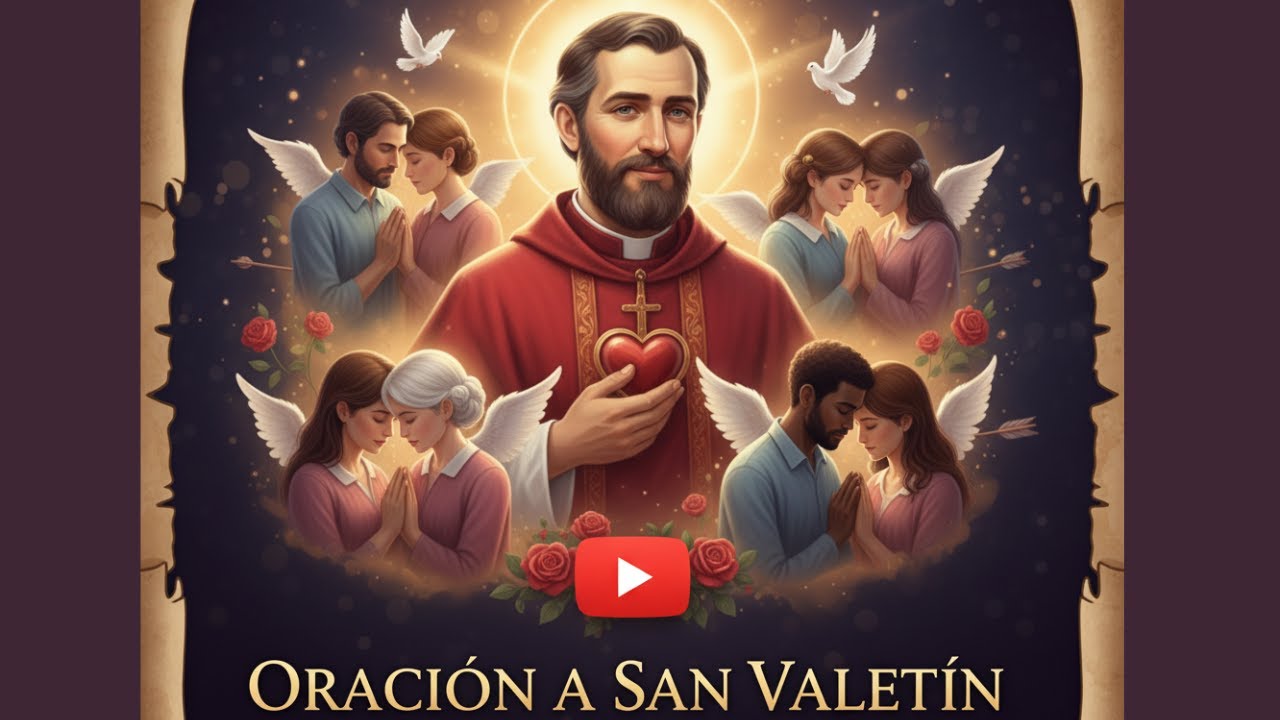 💫 Oración a San Valentín para sanar el corazón y encontrar el amor ...
