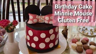 Birthday cake Gluten Freeكيك عيد ميلاد بدون كلوتن