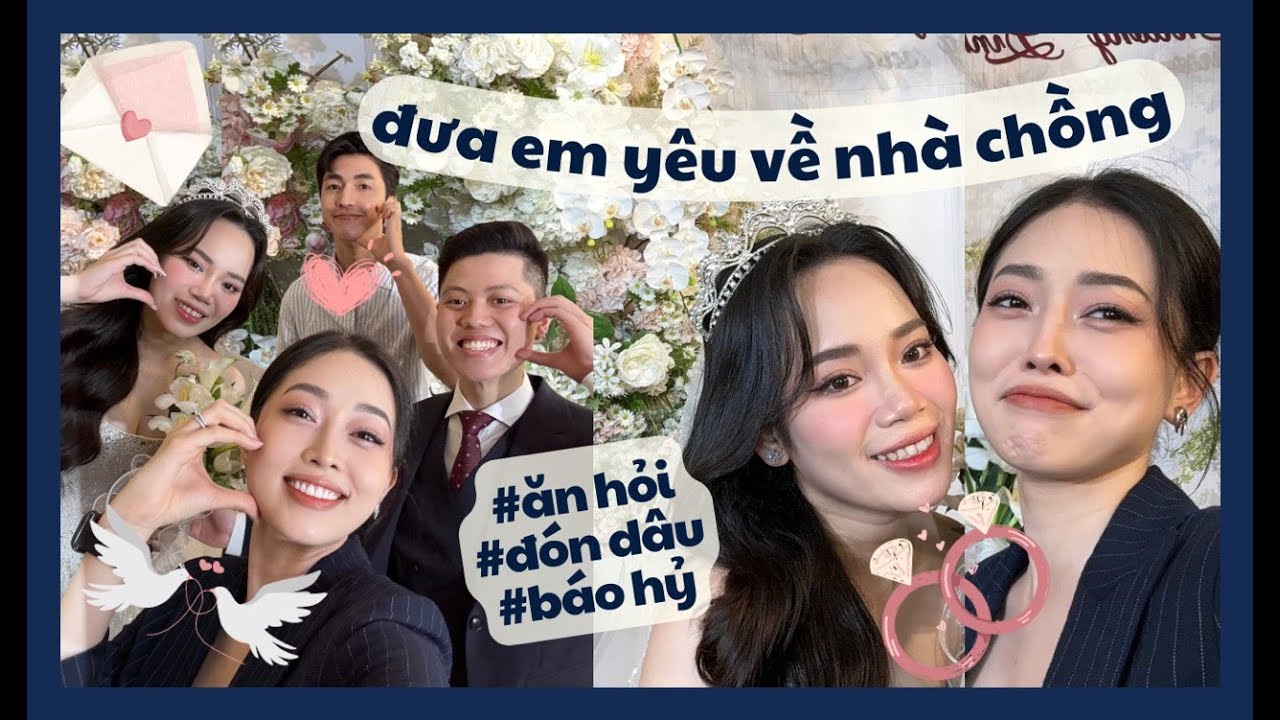 LINH ĐỖ ĐI LẤY CHỒNG - TUI KHÓC NHIỀU HƠN CÔ DÂU NỮA!! | Phương Nga Bùi Official