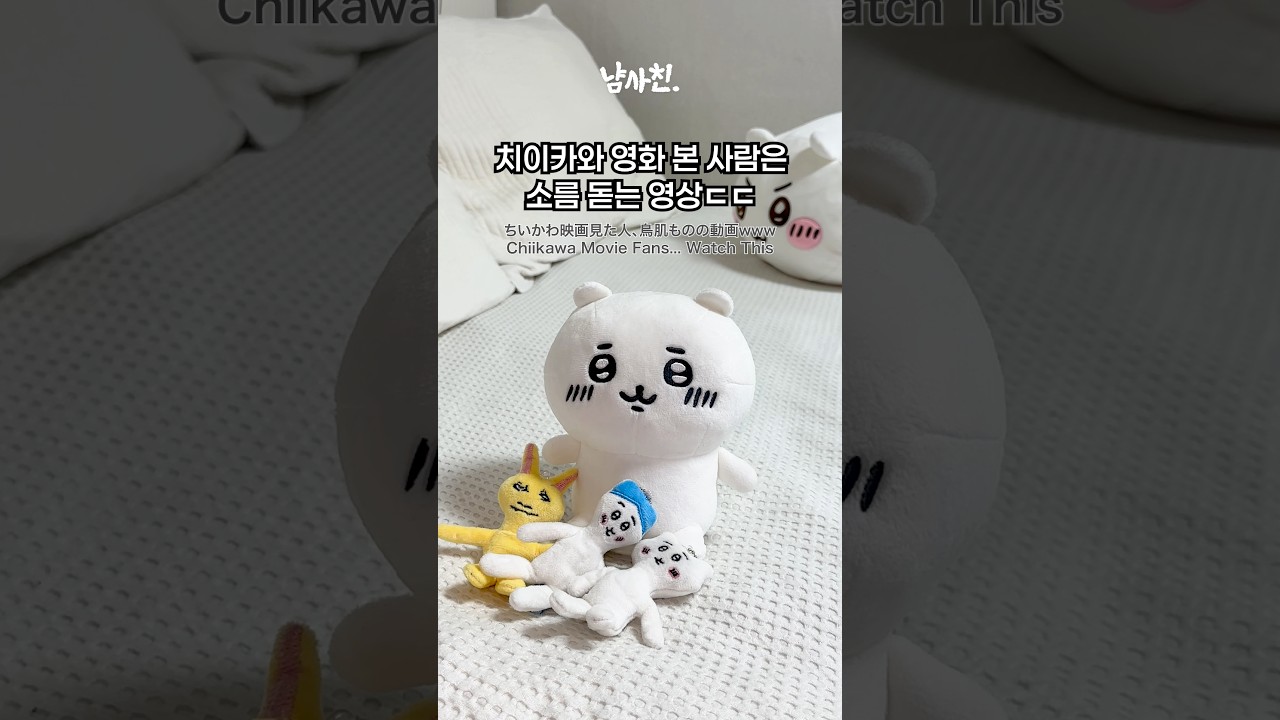 소름 돋는 치이카와의 비밀?!ㄷㄷ