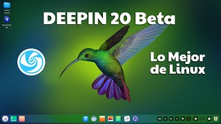Deepin 20 Beta Lo mas 😊😍 Bello de Linux 🗃 Análisis Completo