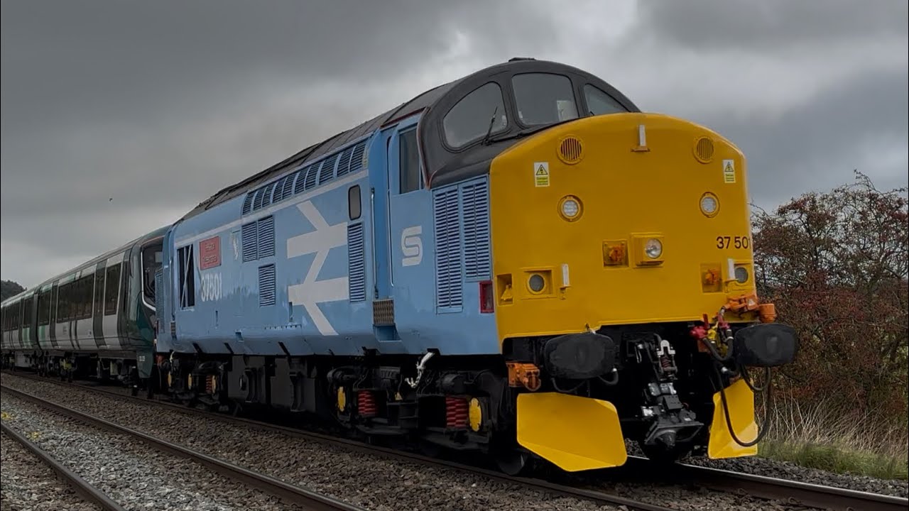 Diesel locomotive epic 66713 66778 66007 37501+730208+730229 ROG Burbage common 