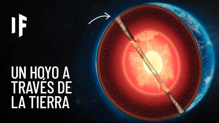 ¿Qué pasaría si excaváramos un agujero que atraviese la Tierra? (Extendido)