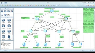 Simulation HUAWEI I Configure Quickly Small and Midsize campus networks | Simulation with ENSP