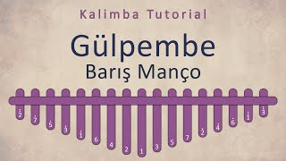 Barış Manço - Gülpembe | Kalimba Academy Tutorials Resimi