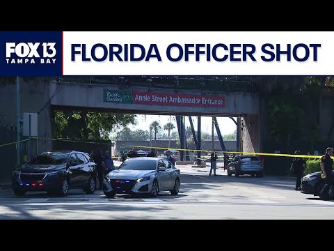 Florida officer shot by suspect outside Busch Gardens