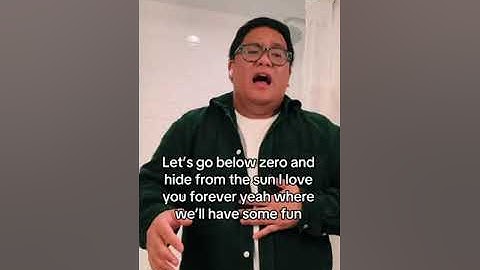 Thumbnail of What a beautiful song by Sia ❤️ #snowman