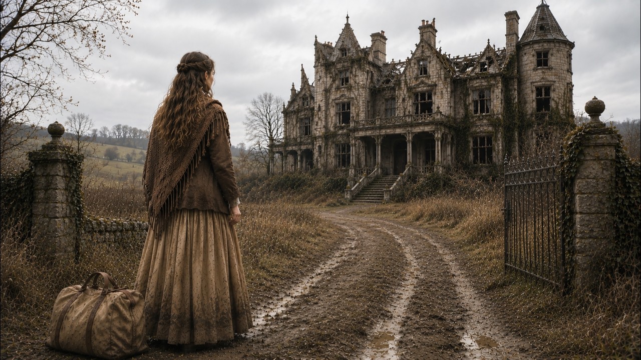 I spent my last fifteen shillings buying a crumbling, cursed manor house that everyone mocked me for. The squire deliberately splashed mud on my dress and laughed, saying the ghosts would finish...