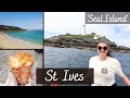 St Ives, Cornwall: Scenic Train Journey, Delightful Pastries, and Serene Beach Experience!