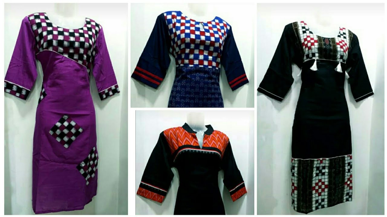 101740 Sambalpuri Handloom Stiching Kurti