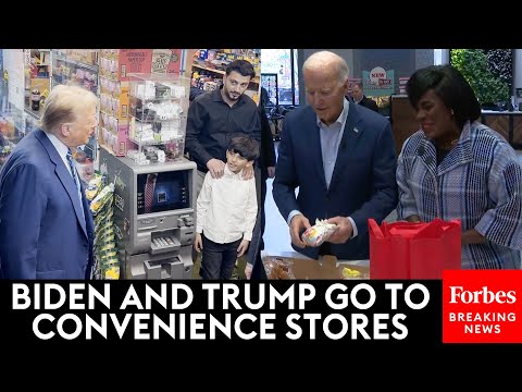 VIRAL MOMENTS: Biden And Trump Both Pay Visits To Convenience Stores