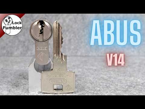 No balls! Still tricky to pick open: ABUS V14, picked 360° and gutted [386]