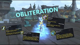 OBLITERATION! | Frost Death Knight Dragonflight AOE Build