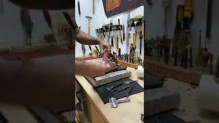 Punching Leather Strap Holes
