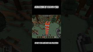 Every minecraft player do this #minecraft #minecraftshorts