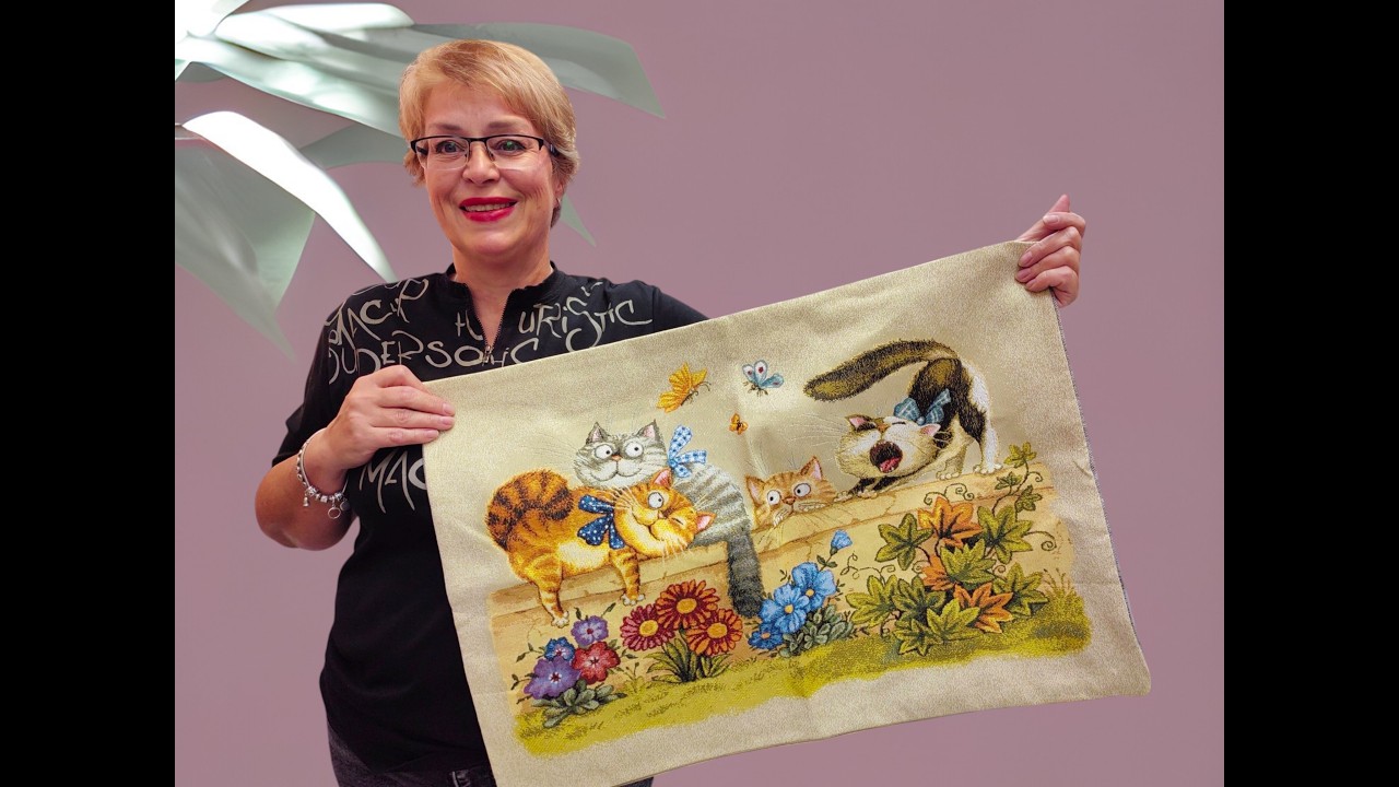 Поступление изделий гобелен- наволочка декоративная 😍