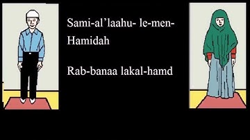 Learn How To Pray 4 Rakat(Units) (Dhuhr, Asr, Isha) Step By Step For Beginners with subtitles (New)