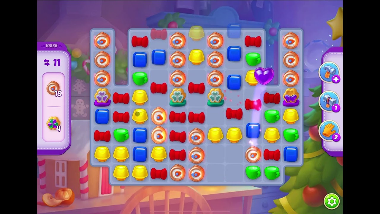 HomeScapes Level 10836 no boosters