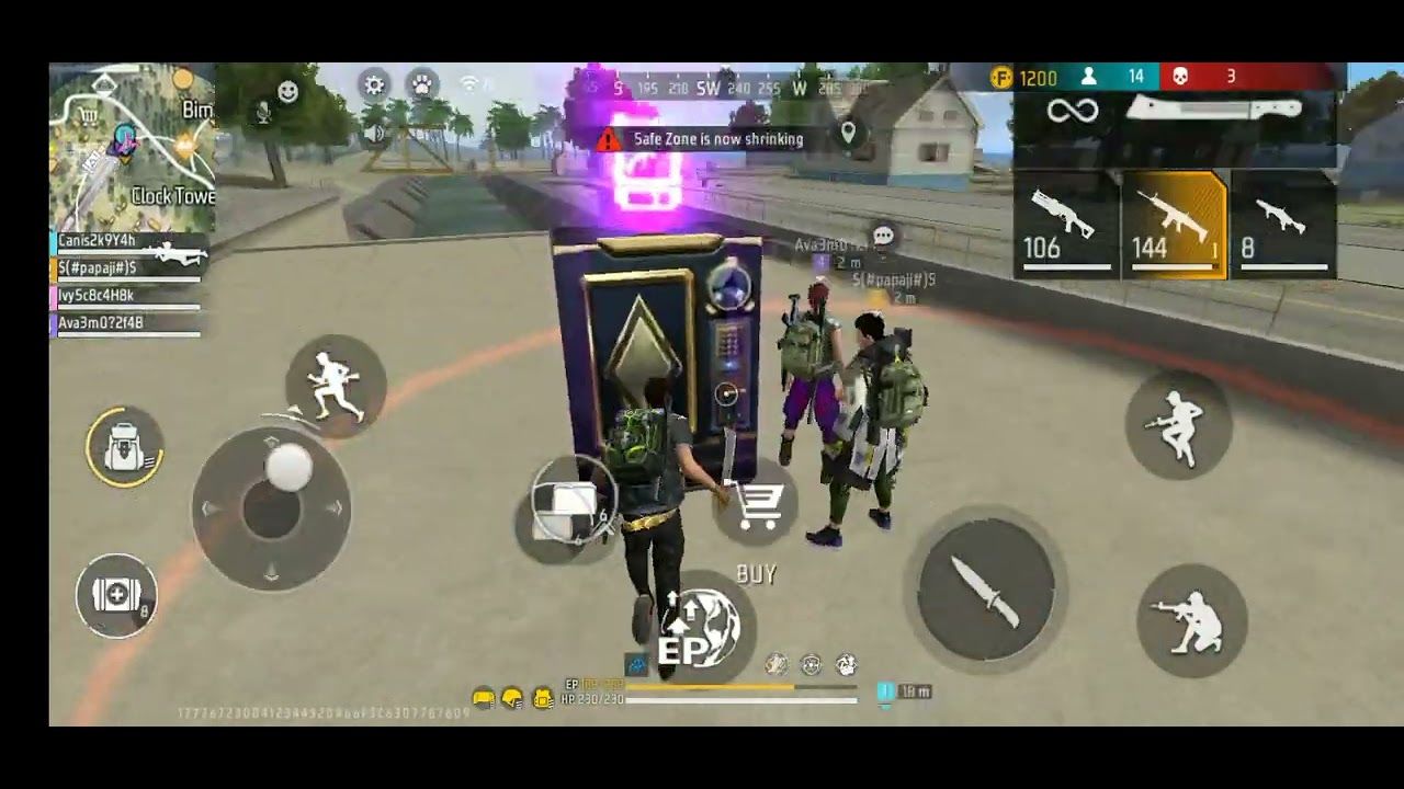 Garena Free Fire OP😱 Moment Rank Push Video Gameplay #viral #freefire # ...