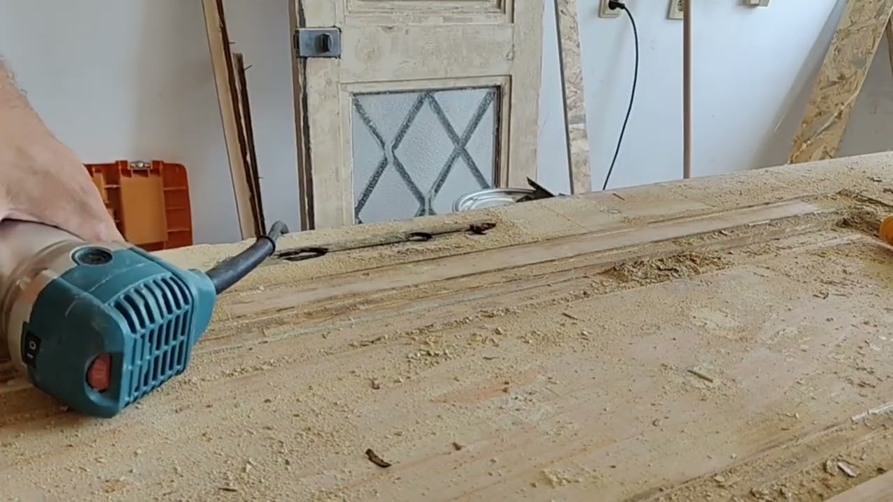 Restoration of an old door Part #1