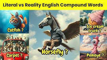 Best Literal vs Reality English Compound Words  #english  #learnenglish  #vocabulary #shorts