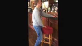 Keith Brewer Having To Make Love To A Bar Stool Whilst Making Animal Noises.