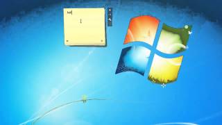 Vista Notes Windows 7 Sidebar Gadget screenshot 5
