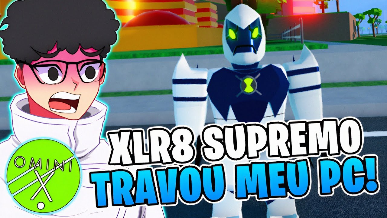O ALIEN MAIS RAPIDO do JOGO!! TESTEI o NOVO XLR8 SUPREMO do OMINI